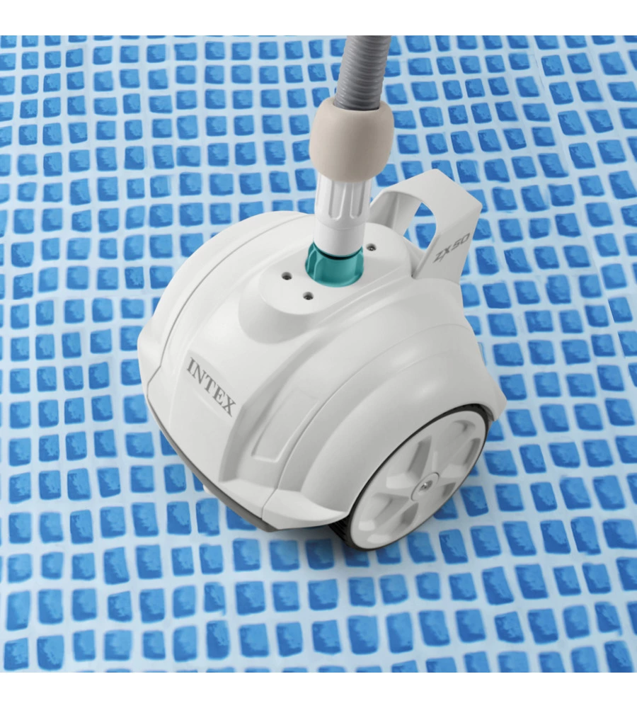 Robot pulitore automatico piscina intex "zx 50" 6 mq