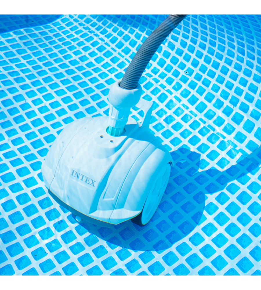 Robot pulitore automatico piscina intex "zx 50" 6 mq