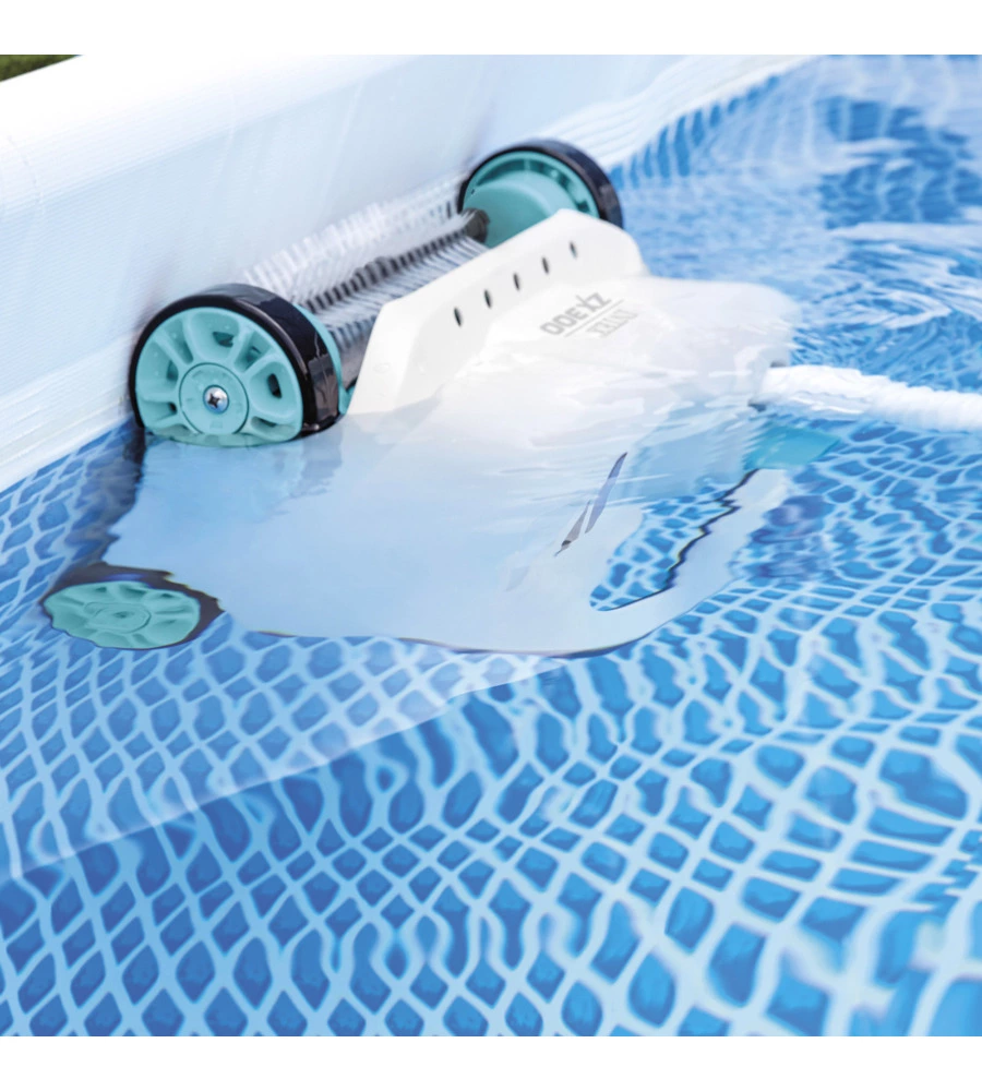 Robot pulitore automatico piscina intex "zx300" per pome filtro 6056-13248 l/h