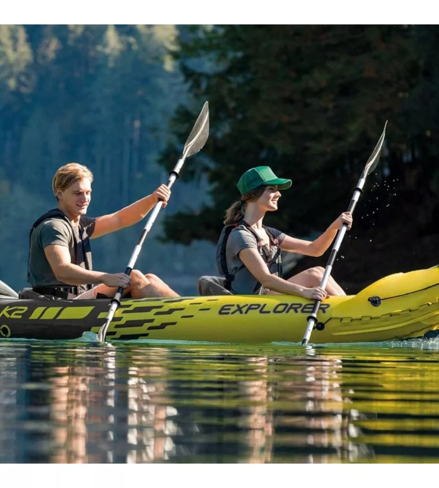 Remi intex in alluminio per kayak 218 cm