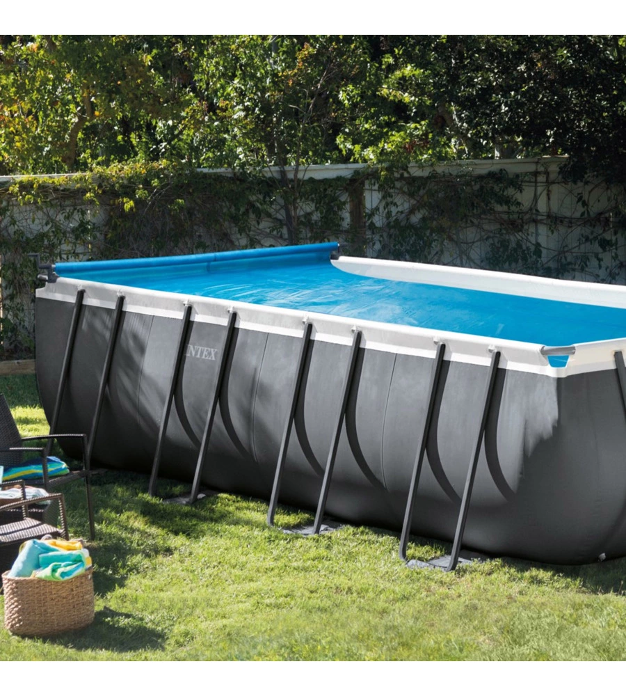 Rullo telo di copertura intex per piscina 274-488 cm