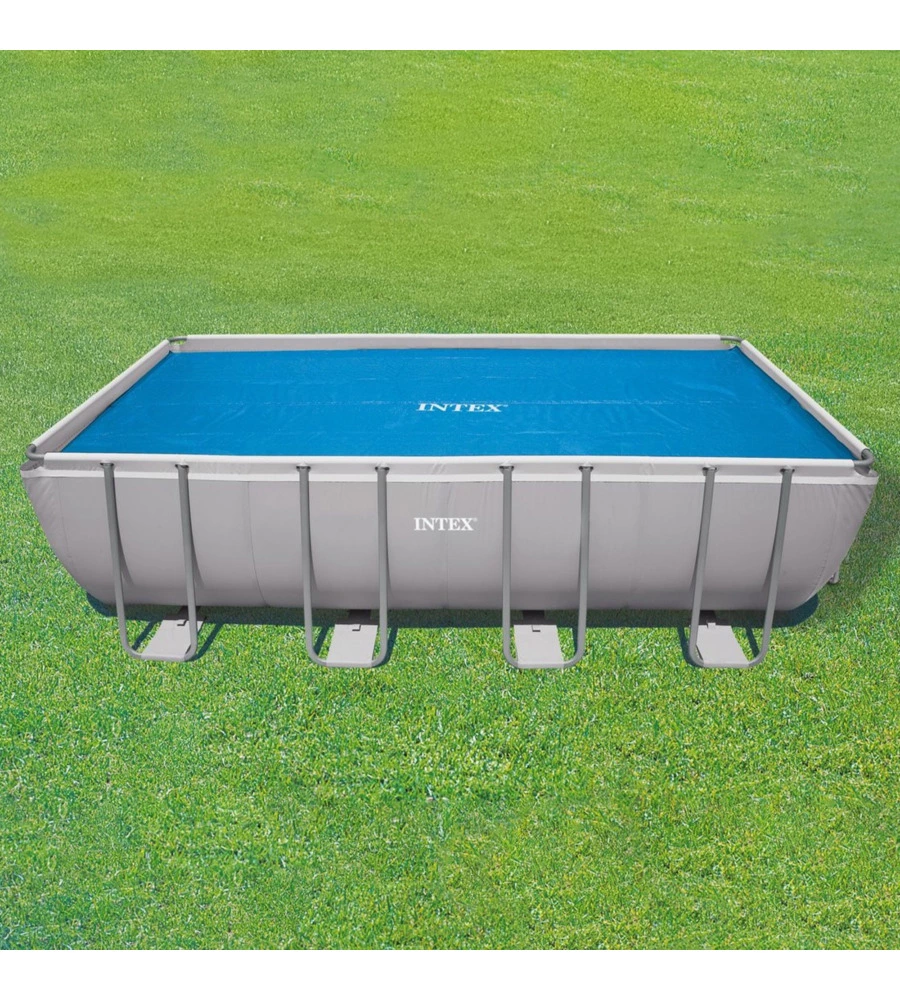 Telo termico intex per piscina rettangolare 488x244 cm