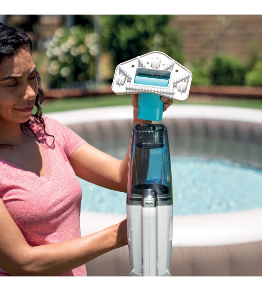 Aspirapolvere vacuum ricaricabile intex "zr 100" per piscina