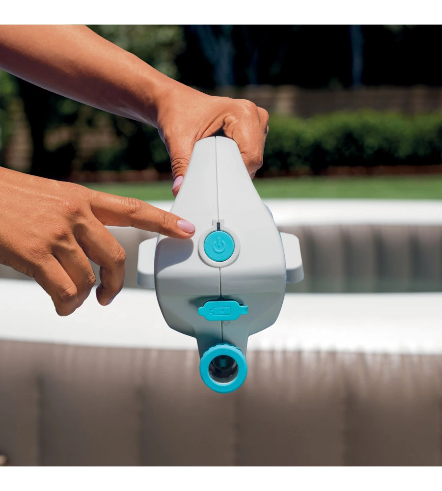 Aspirapolvere vacuum ricaricabile intex "zr 100" per piscina