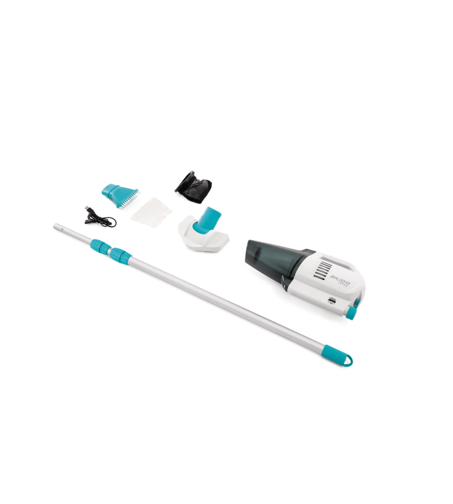 Aspirapolvere vacuum ricaricabile intex "zr 100" per piscina