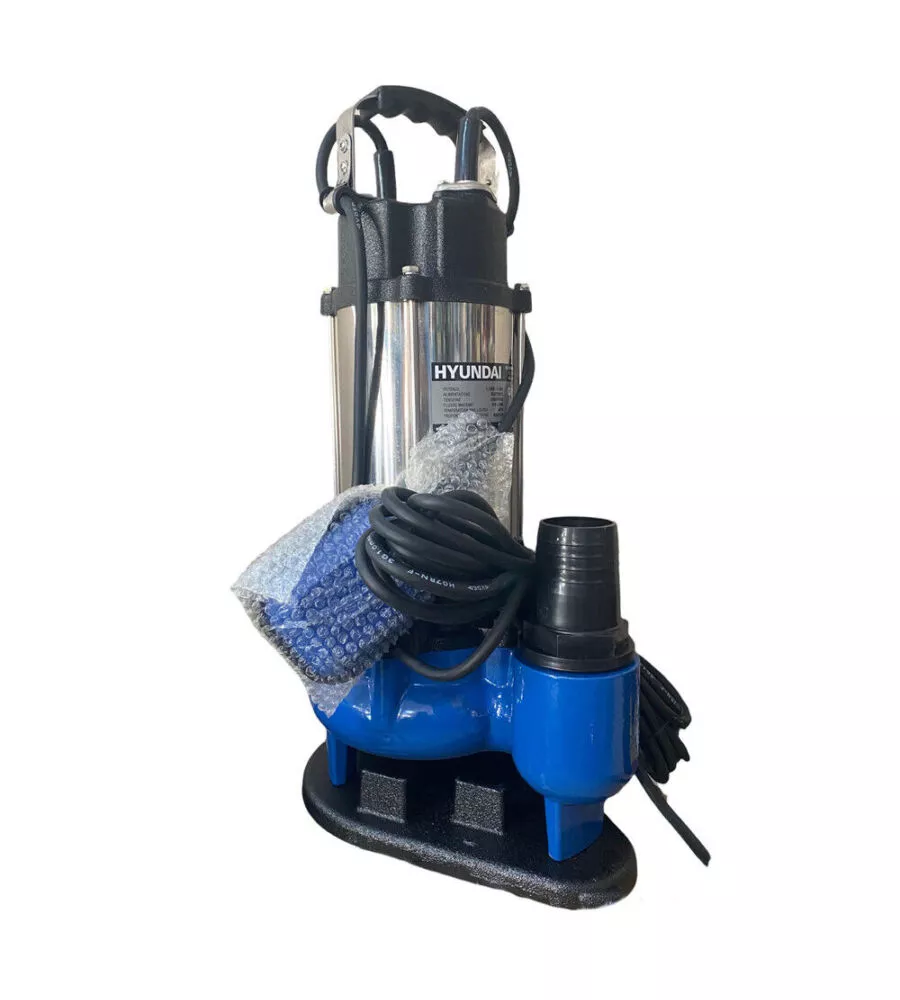 Elettropompa ad immersione hyundai "35620" con girante trituratore, 1100 w