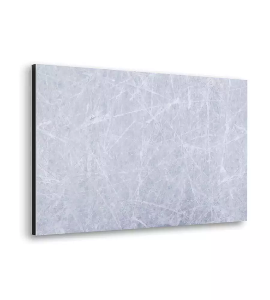 Paraschizzi da cucina in alluminio fantasia "marble", 84x60 cm