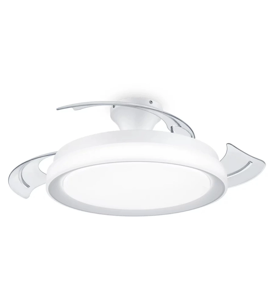 Lampada ventilatore a led philips "bliss" colore bianco, 35+28 w