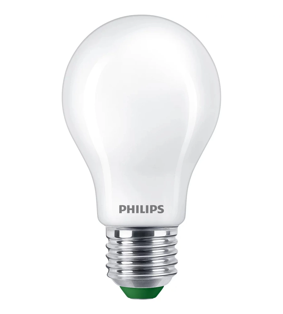 Lampadina led a goccia philips satinato luce naturale 75w, 2700k e27