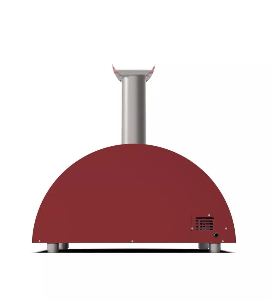 Forno pizza a gas alfa "moderno" colore rosso 3 pizze