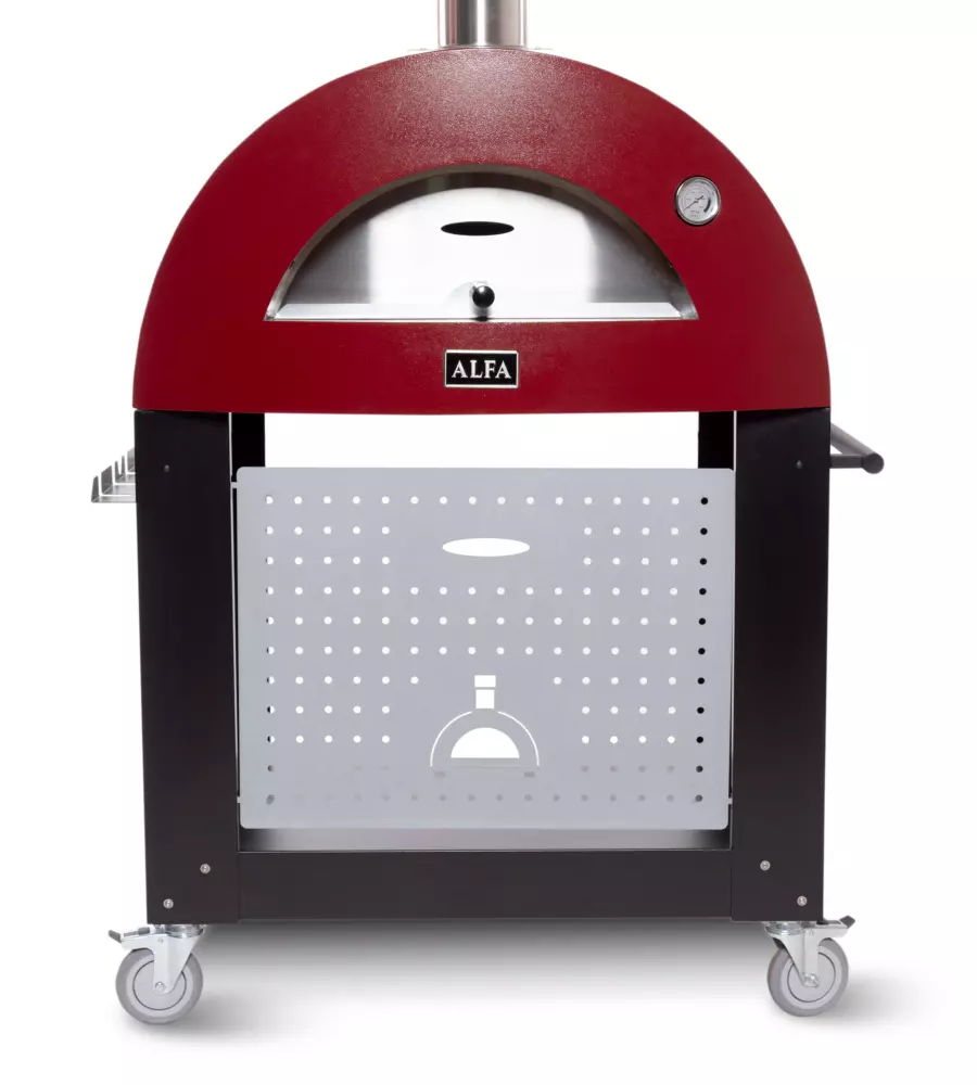 Accessorio alfa base per forno classico e moderno 2 pizze