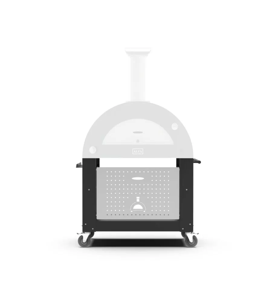 Accessorio alfa base per forno moderno 3 pizze