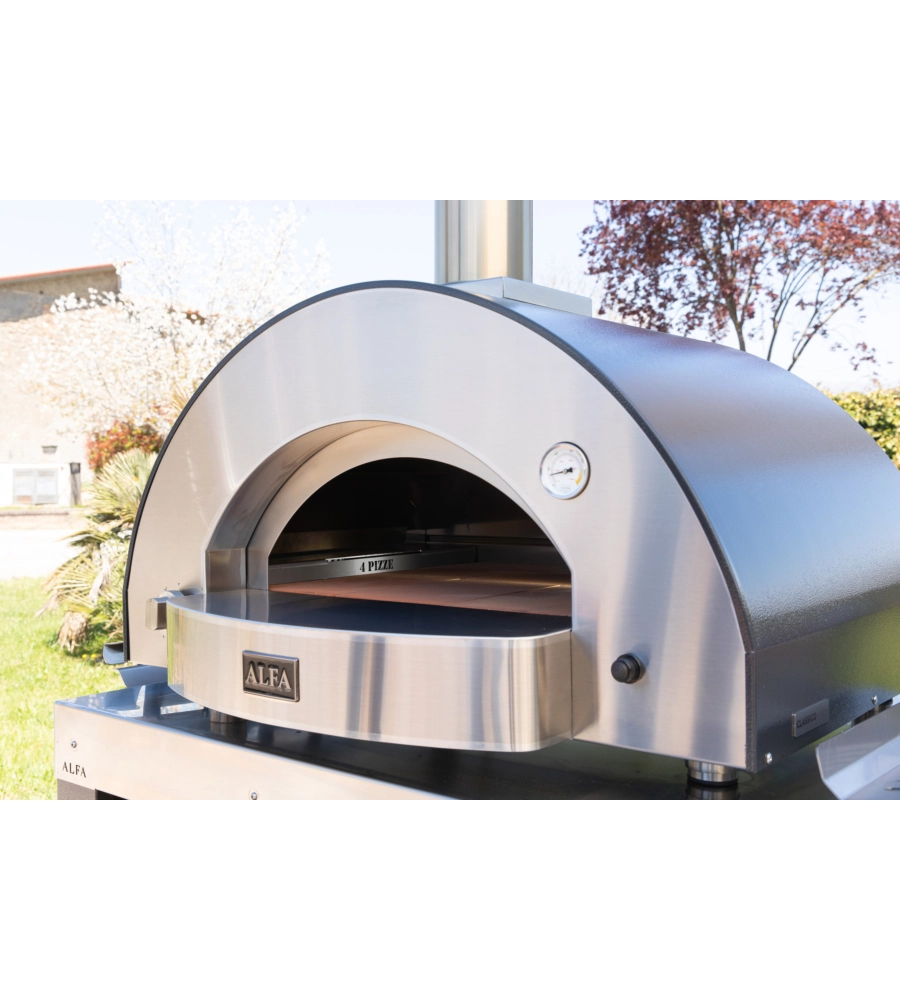 Accessorio alfa "kit hybrid" per forno moderno 5 pizze