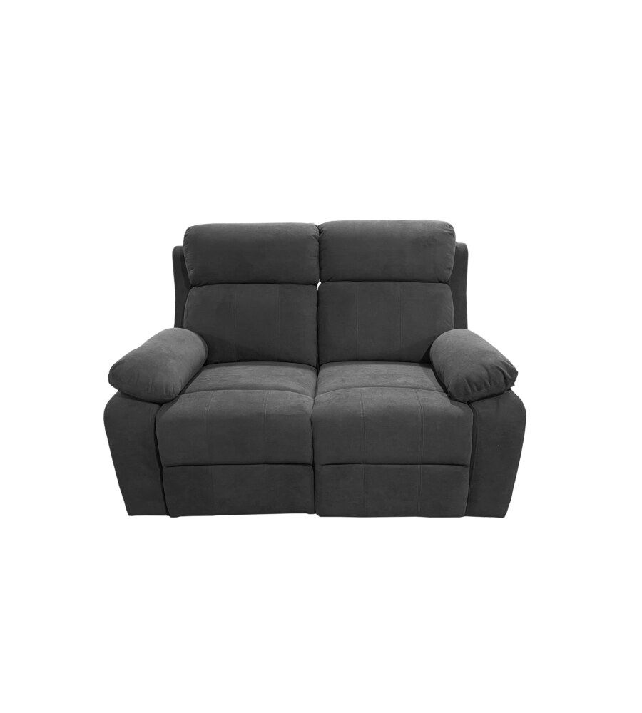 DIVANO 2 POSTI BELLAHOME "ANNIKA" CON RECLINER MANUALE, 145X93X101 CM