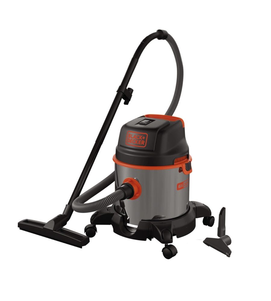 Bidone aspira solidi e liquidi black+decker "bxvc20xe" 1400 w, capacitÀ 20 litri