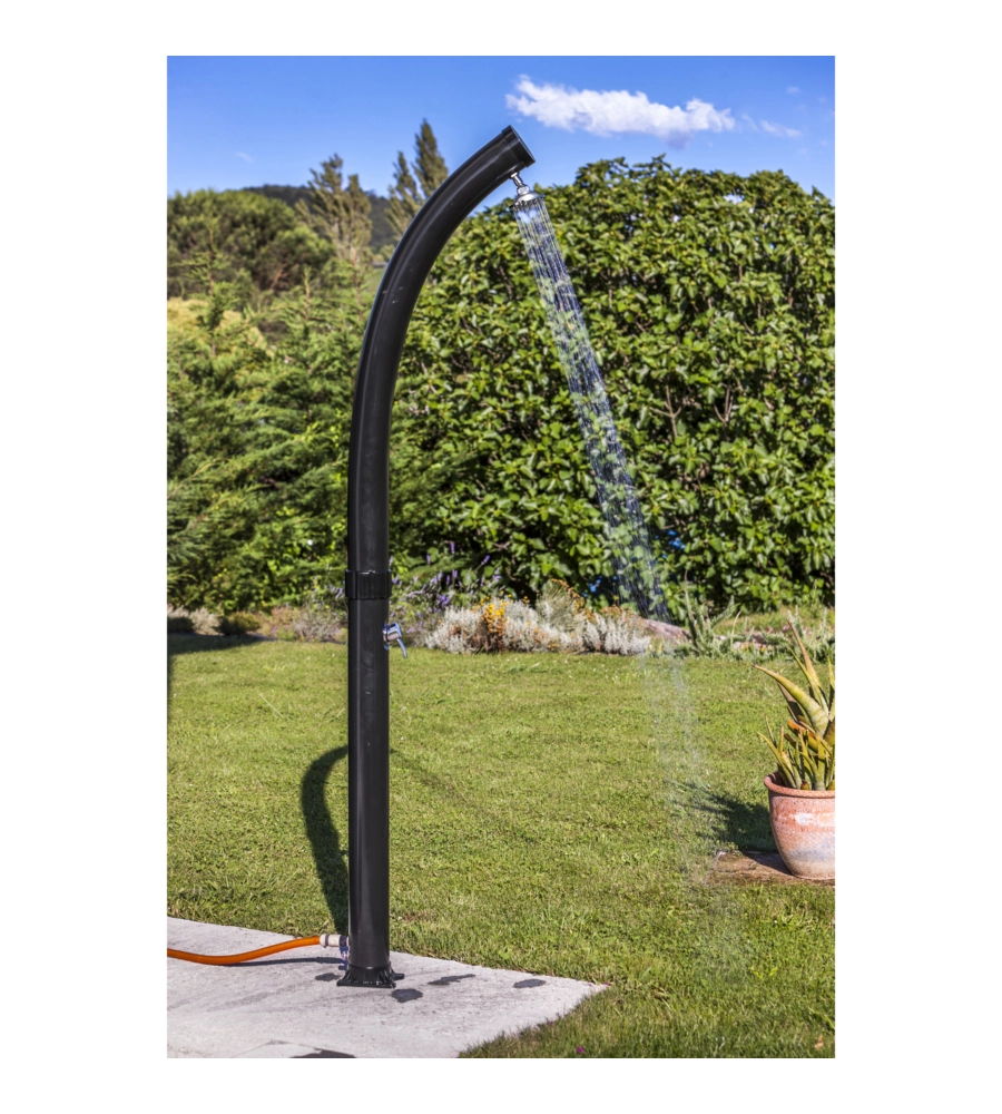 Doccia solare smontabile per giardino gre in pvc 22 l - cod. ar1022p