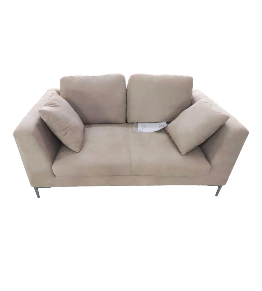 Divano 2 posti bellahome "camilla" beige 170x104x89 cm