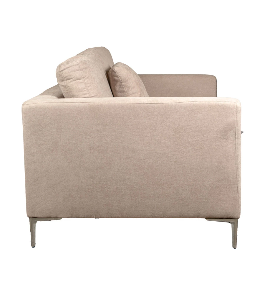 Divano 2 posti bellahome "camilla" beige 170x104x89 cm