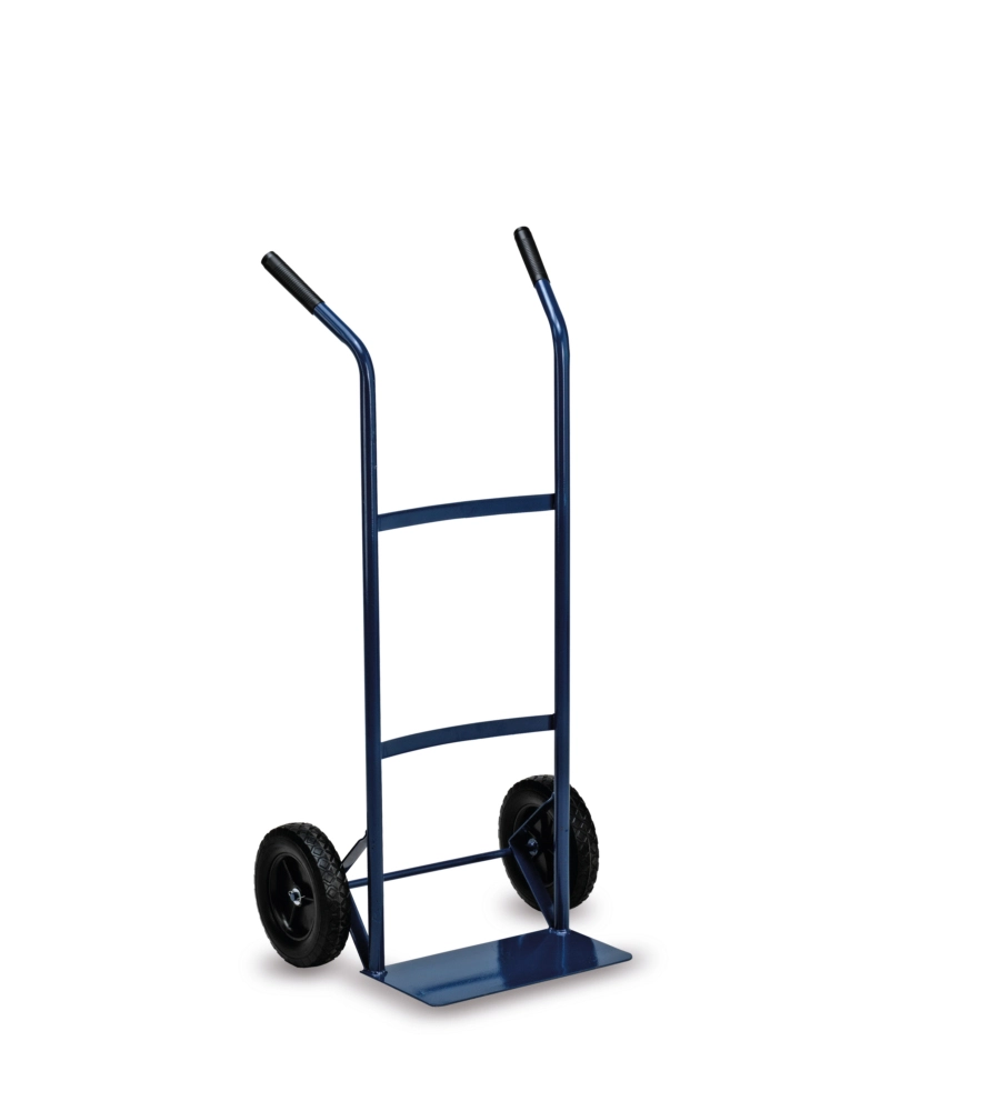 Carrello trasporto garden friend in acciaio portata 80 kg 38x48x100 cm