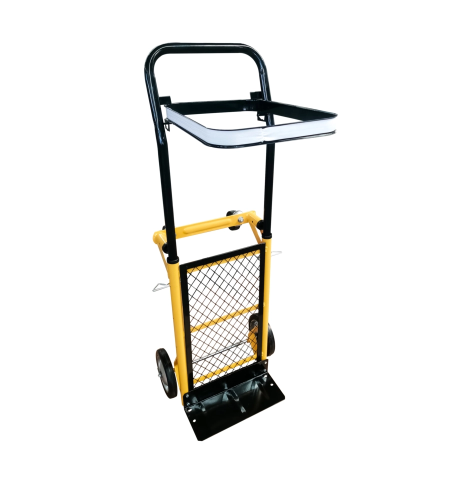 Carrello multifunzione garden friend in acciaio portata 45 kg 99x38x31 cm