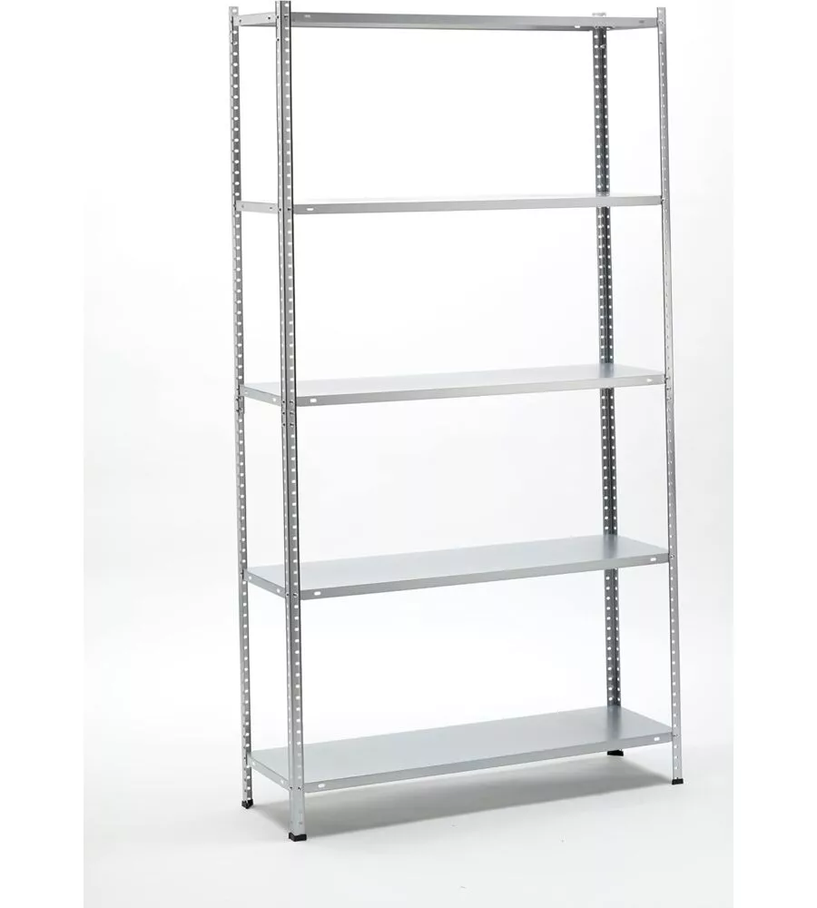 Scaffale in metallo garden friend 4 ripiani 75x30x147 cm