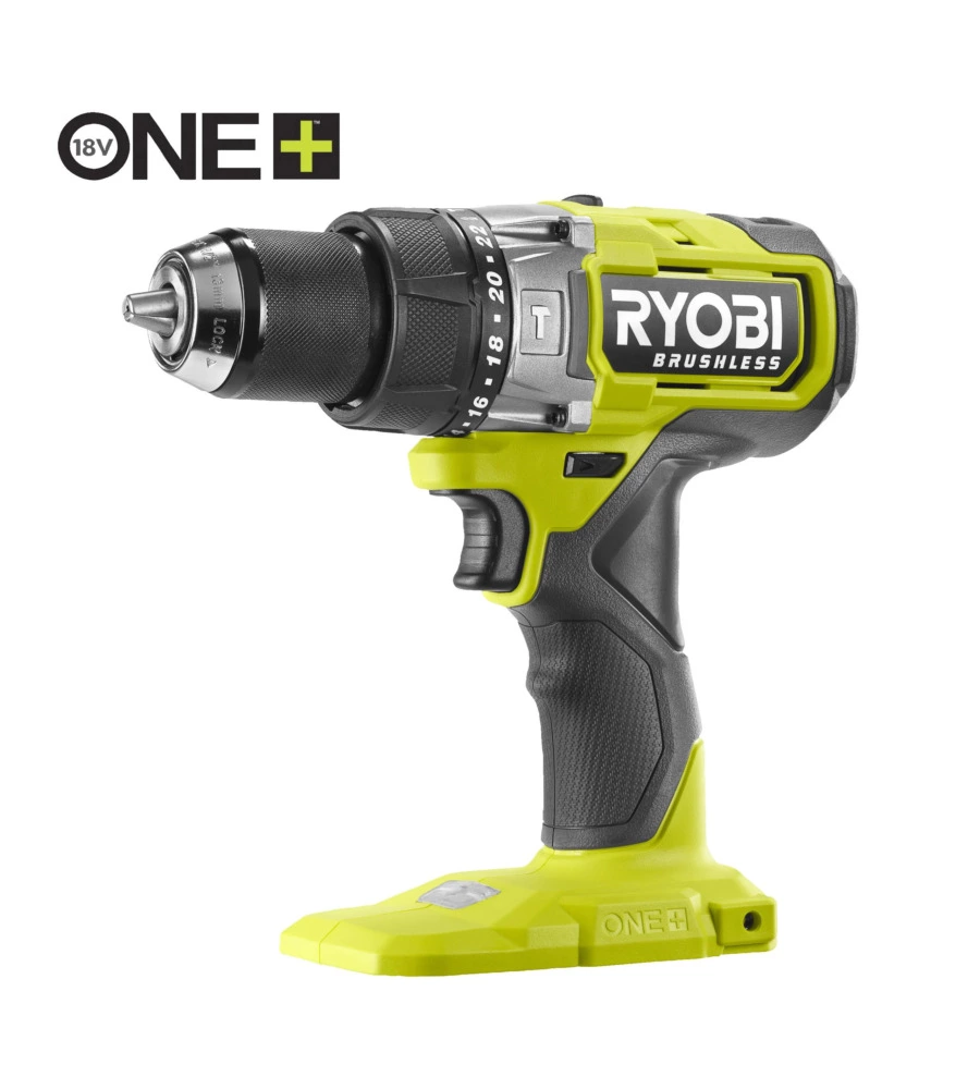 Trapano avvitatore a percussione brushless rpd18bl2-0 solo corpo macchina - ryobi