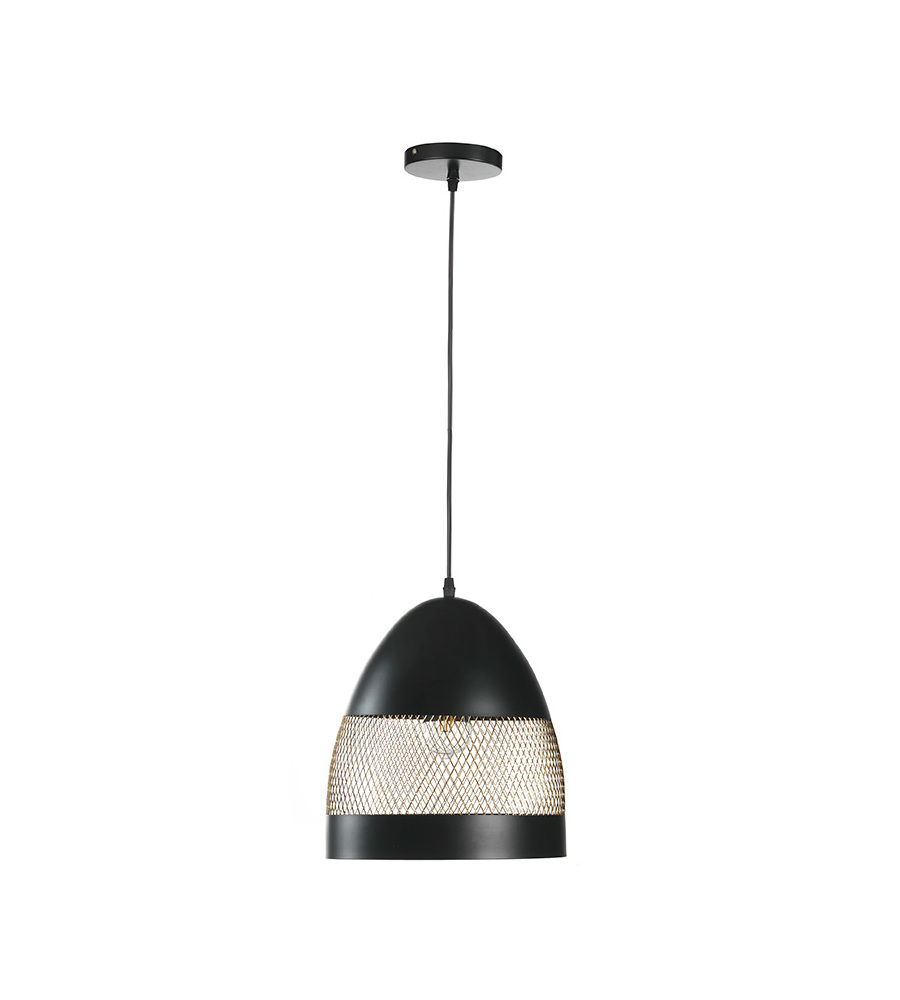 LAMPADARIO ONLI "POLLY" NERA, E27