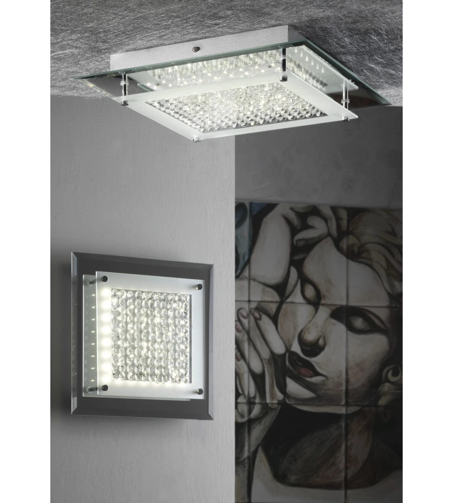 Plafoniera led onli "antilia" 28x28 cm, 12 w