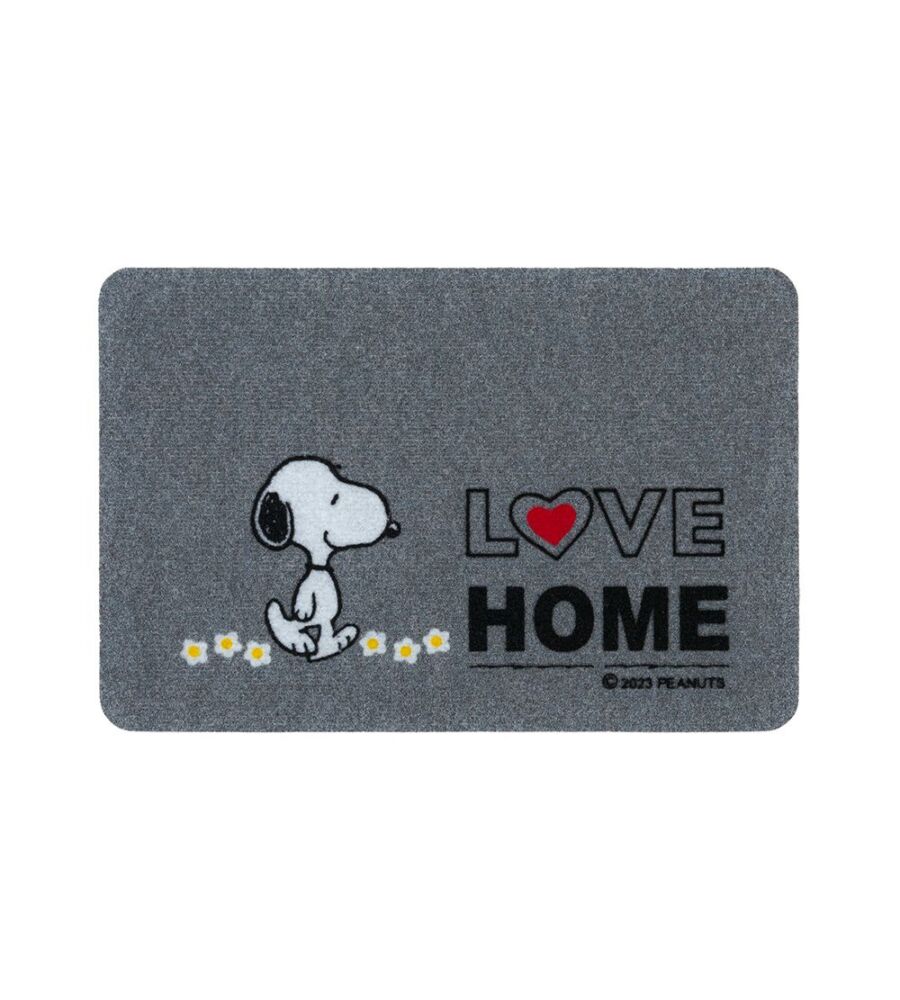 ZERBINO "SNOOPY LOVE" CON FONDO ANTISCIVOLO, 40X60 CM