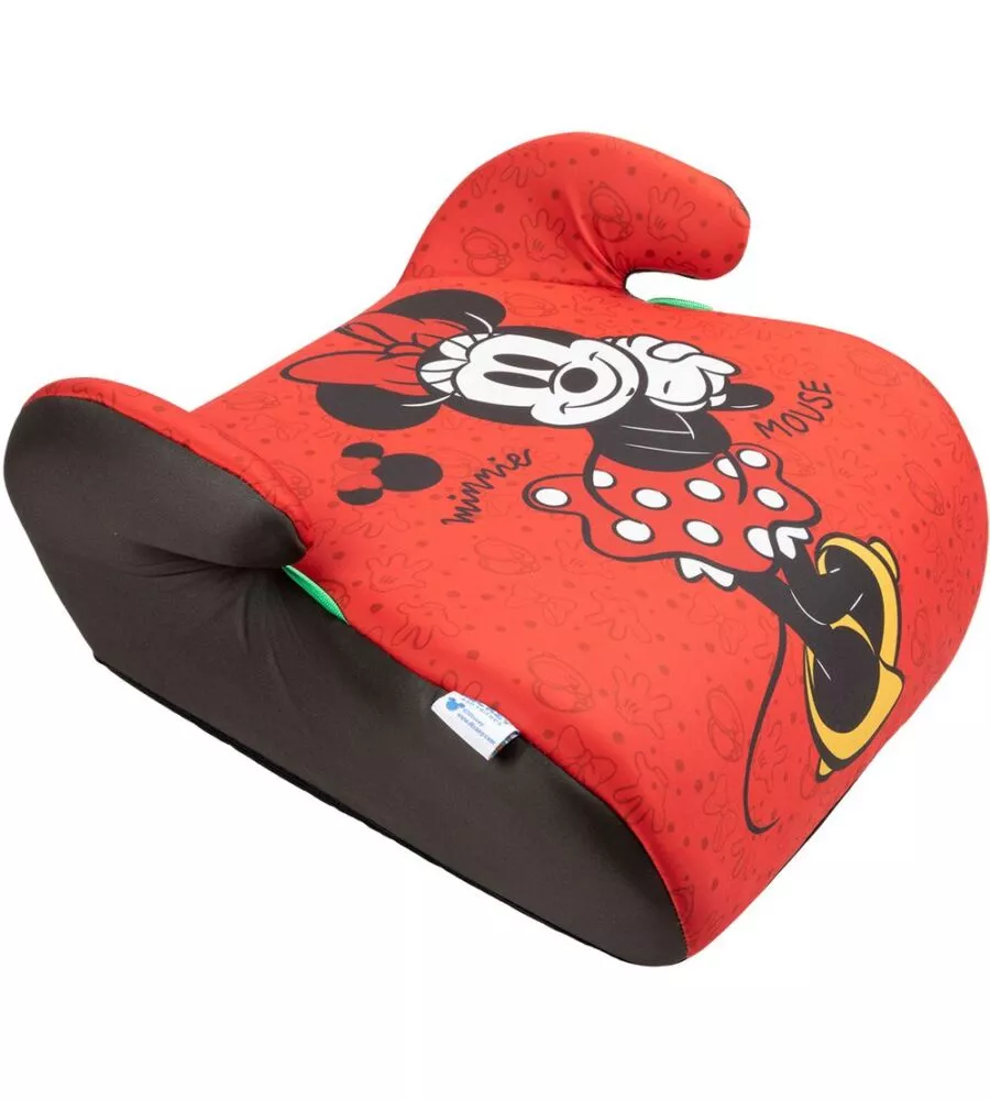 Seggiolino alzabimbo auto disney "minnie" per bambini con altezza da 125 a 150 cm, ece r129