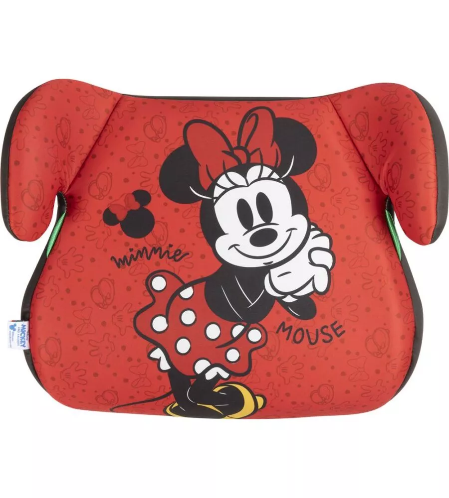 Seggiolino alzabimbo auto disney "minnie" per bambini con altezza da 125 a 150 cm, ece r129