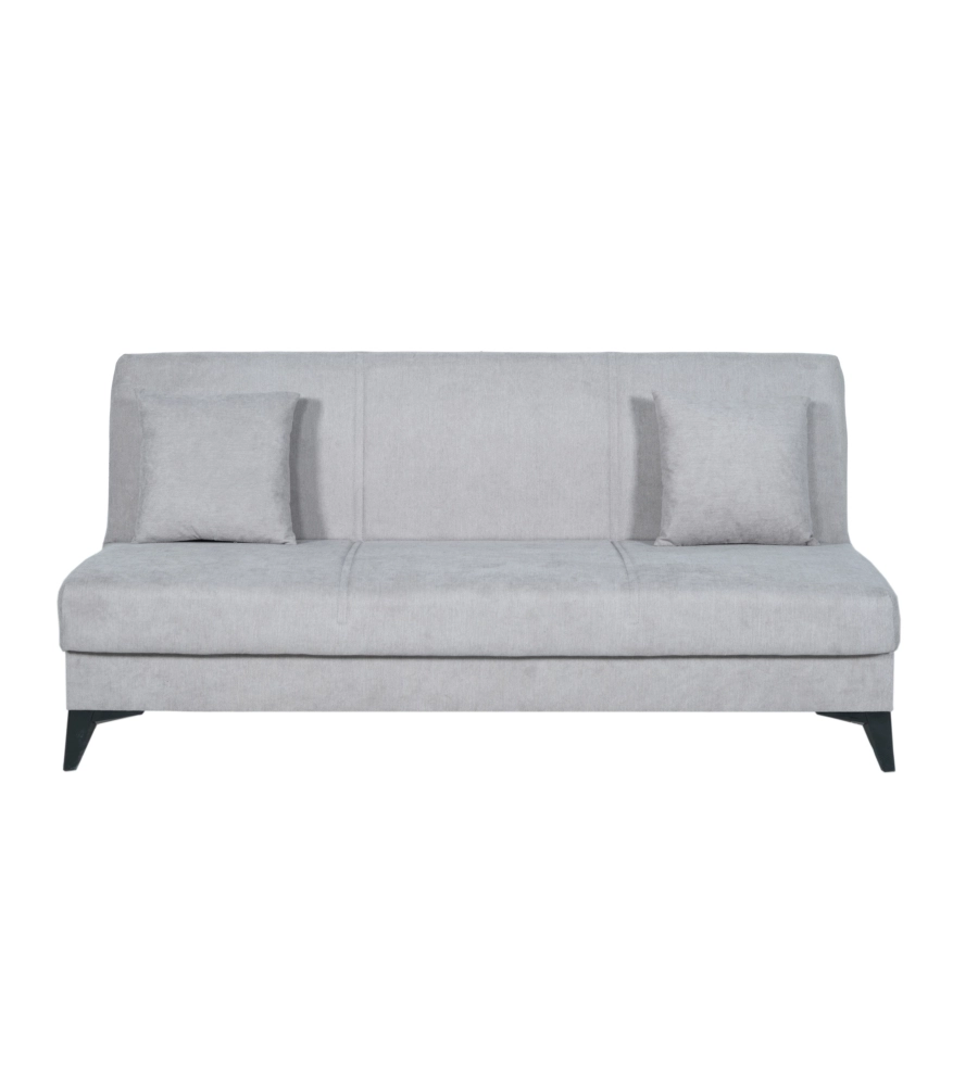 Divano 3 posti bellahome "abete" grigio, 185x78x90 cm