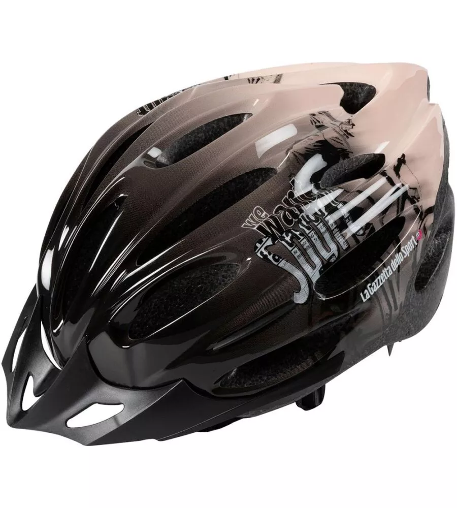 Casco bici per adulti gazzetta dello sport "tour", tg l