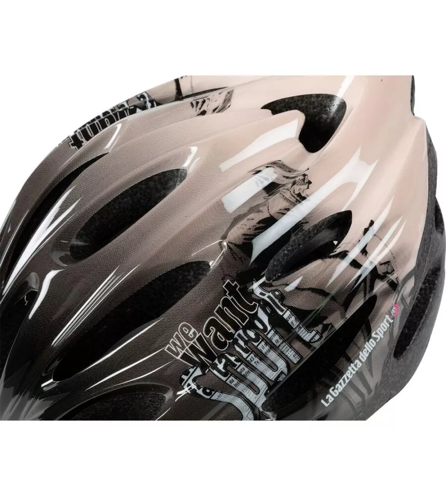 Casco bici per adulti gazzetta dello sport "tour", tg l