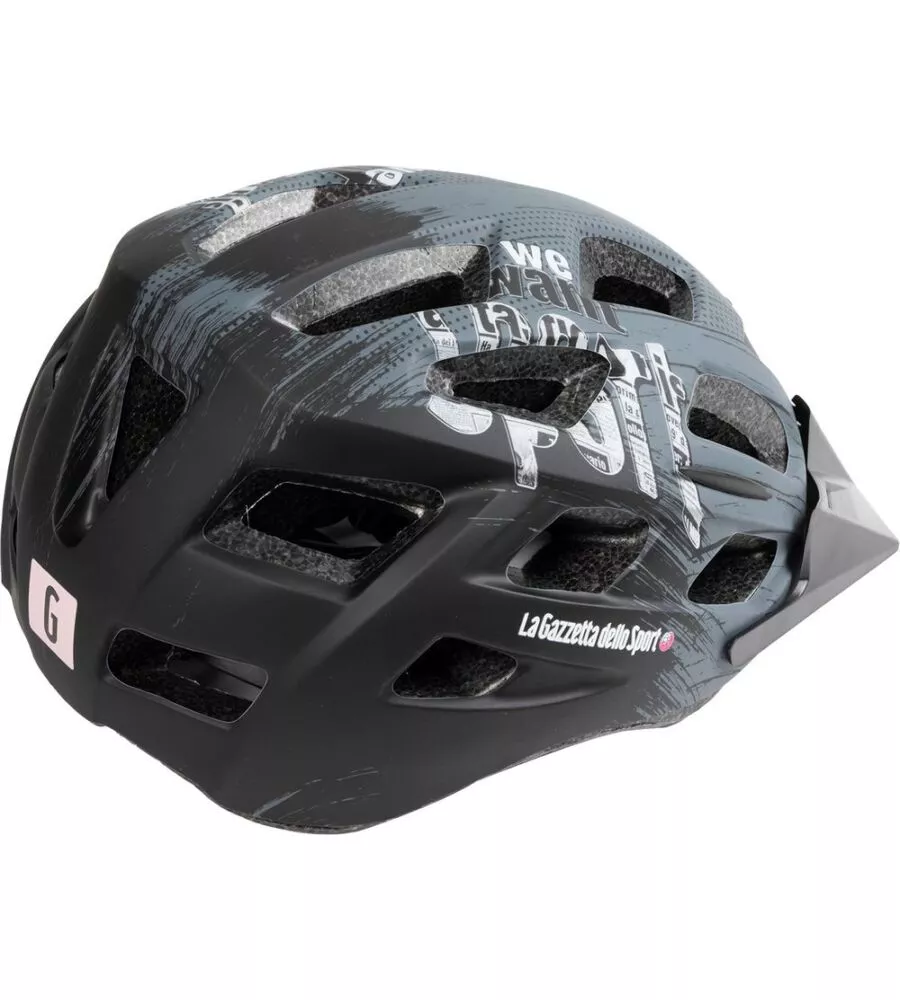 Casco bici per adulti gazzetta dello sport "adventure", tg l