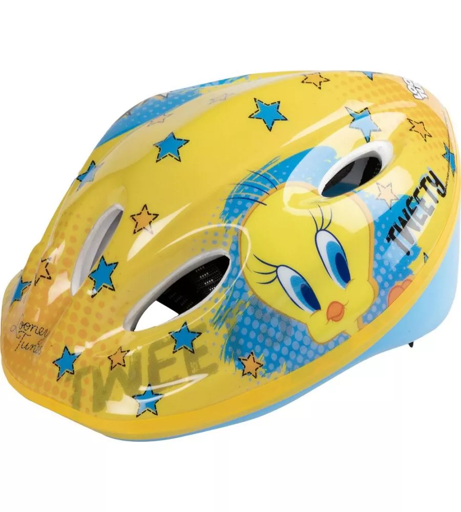 Casco bici per bambini warner bros "titti e silvestro", 52-56 cm