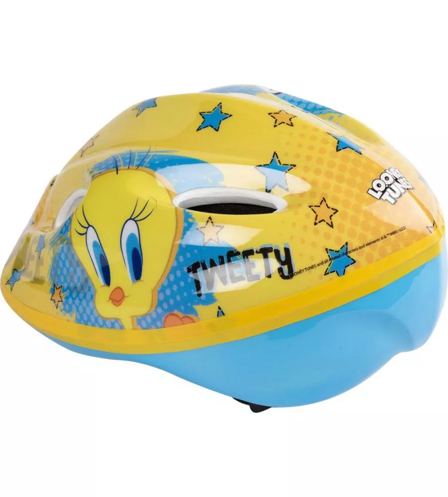 Casco bici per bambini warner bros "titti e silvestro", 52-56 cm