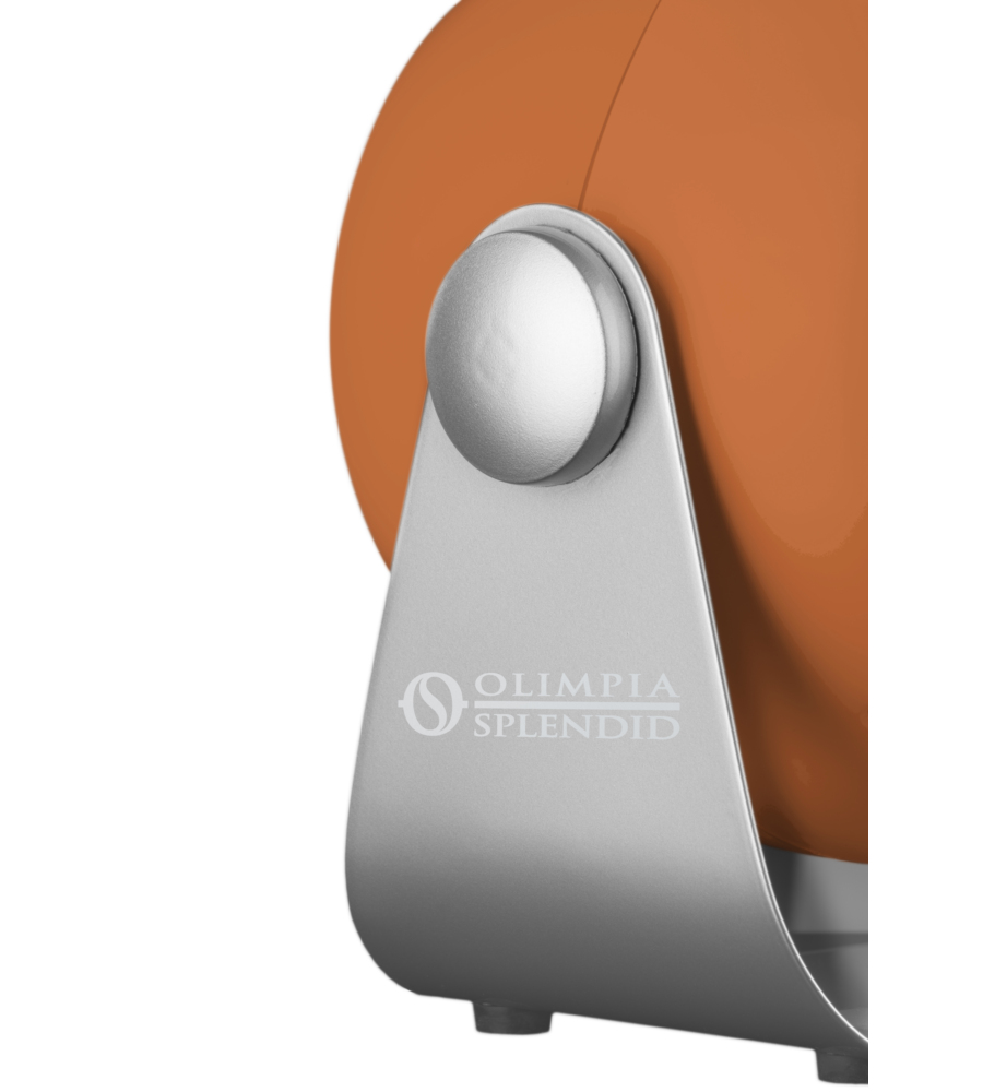 TERMOVENTILATORE CERAMICO OLIMPIA SPLENDID "CALDODESIGN O" ARANCIONE, 1,8 KW