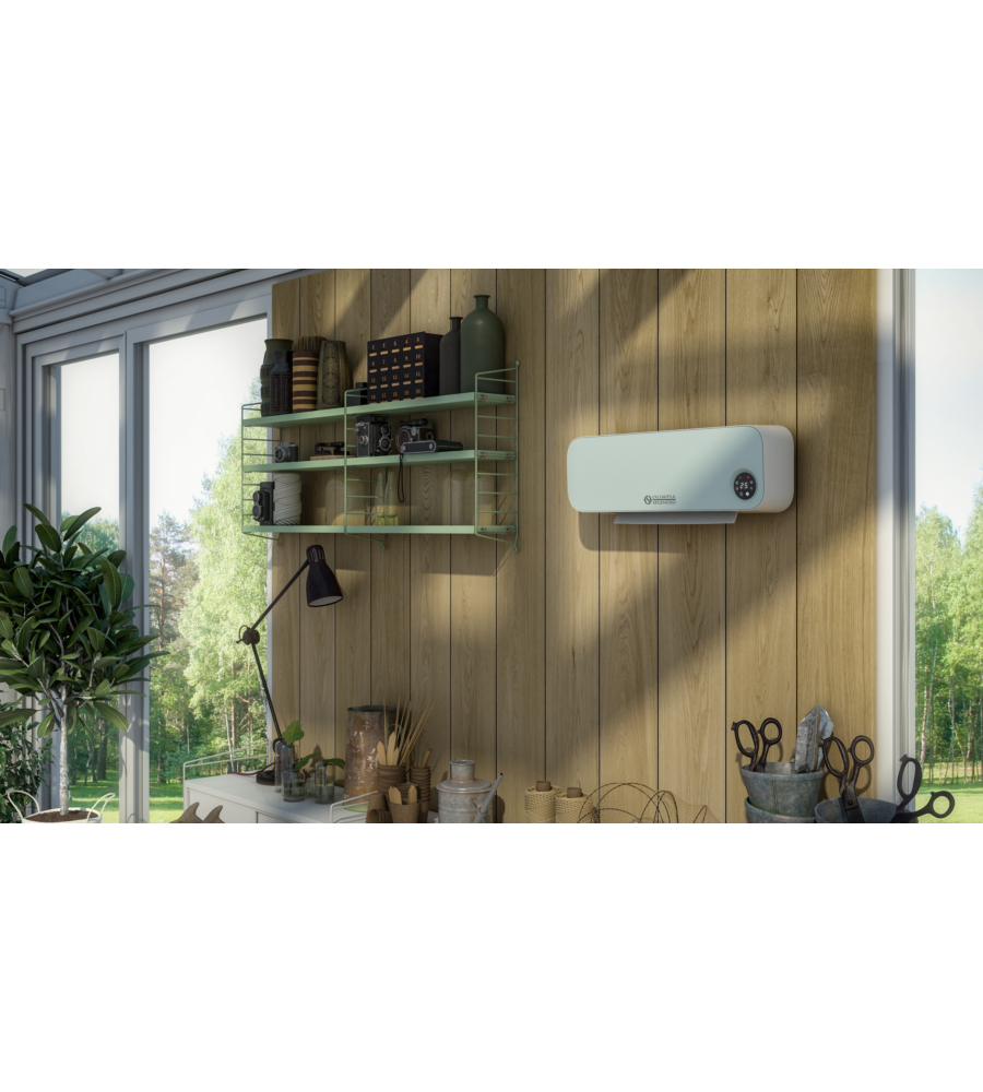 TERMOVENTILATORE CERAMICO A PARETE OLIMPIA SPLENDID "CALDO SKY" CON WI-FI INTEGRATO, 2 KW