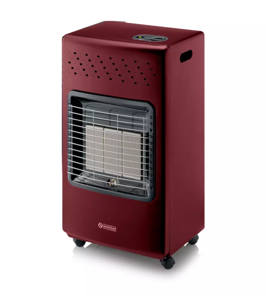 Stufa a infrarossi olimpia splendid "stovy" bordeaux, 4,2 kw