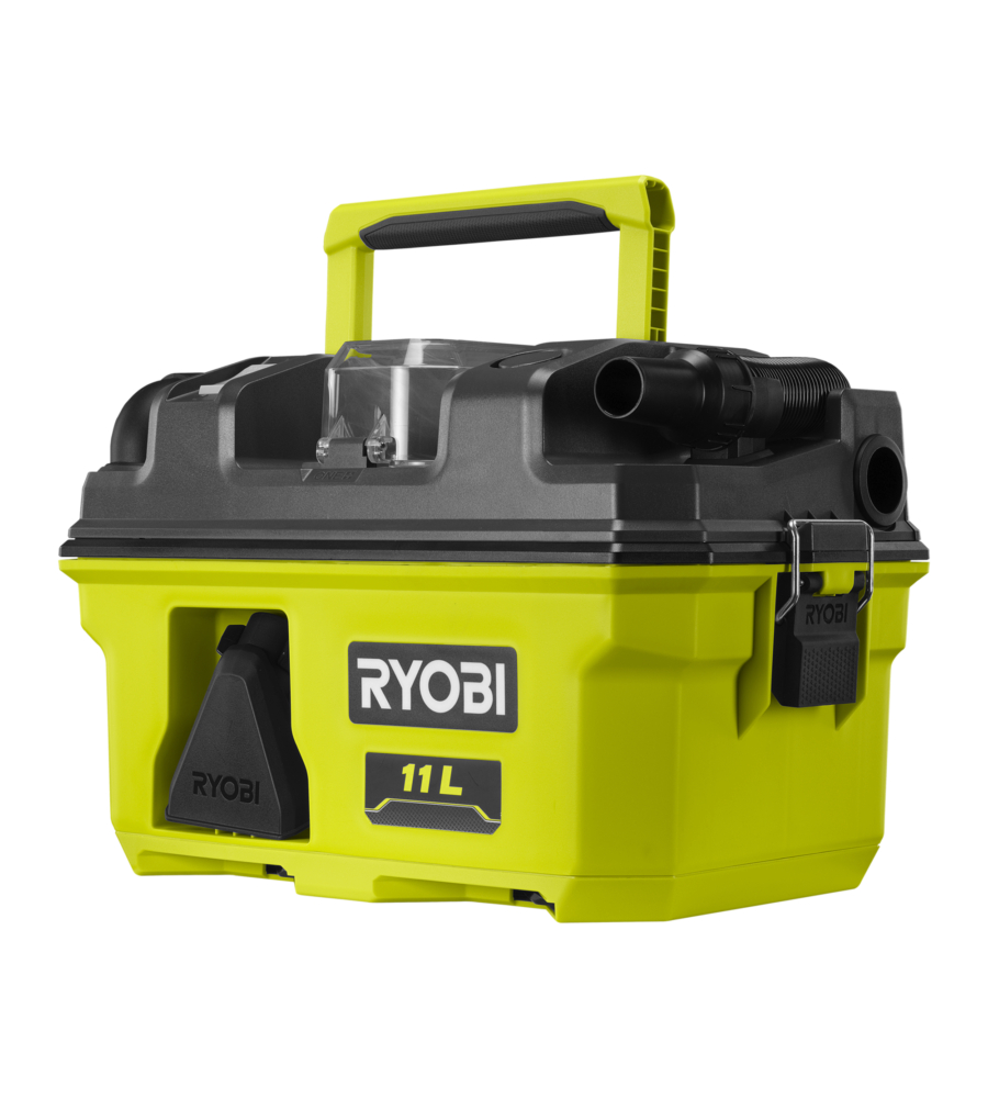 Aspiratore portatile a batteria ryobi "rv1811" solo corpo macchina, 18 v