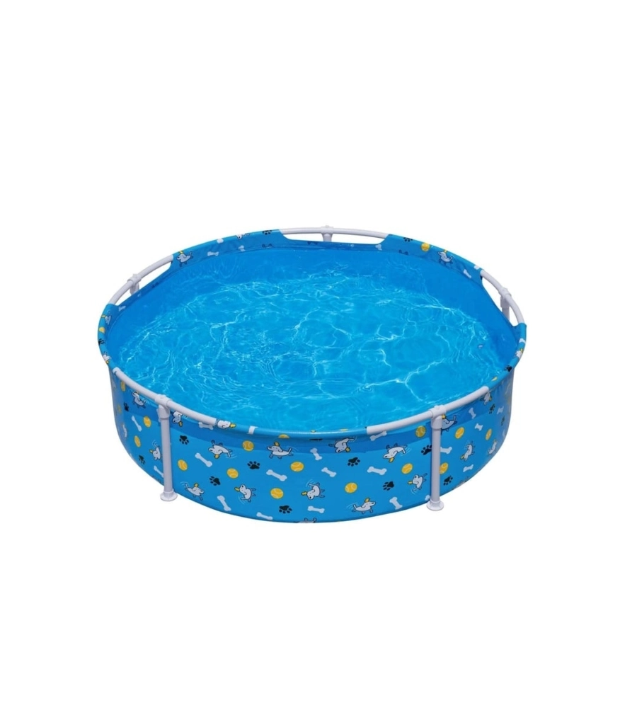 Piscina gioco per cani bestway "fetchin' fun" 122x122x30,5 cm