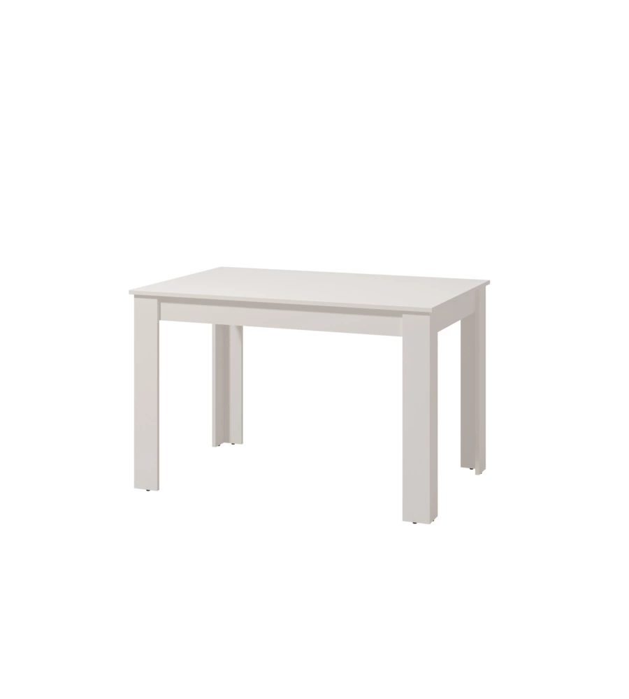 Tavolo allungabile bellahome bianco, 120-160x80x76,2 cm