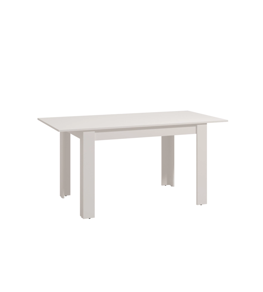 Tavolo allungabile bellahome bianco, 120-160x80x76,2 cm