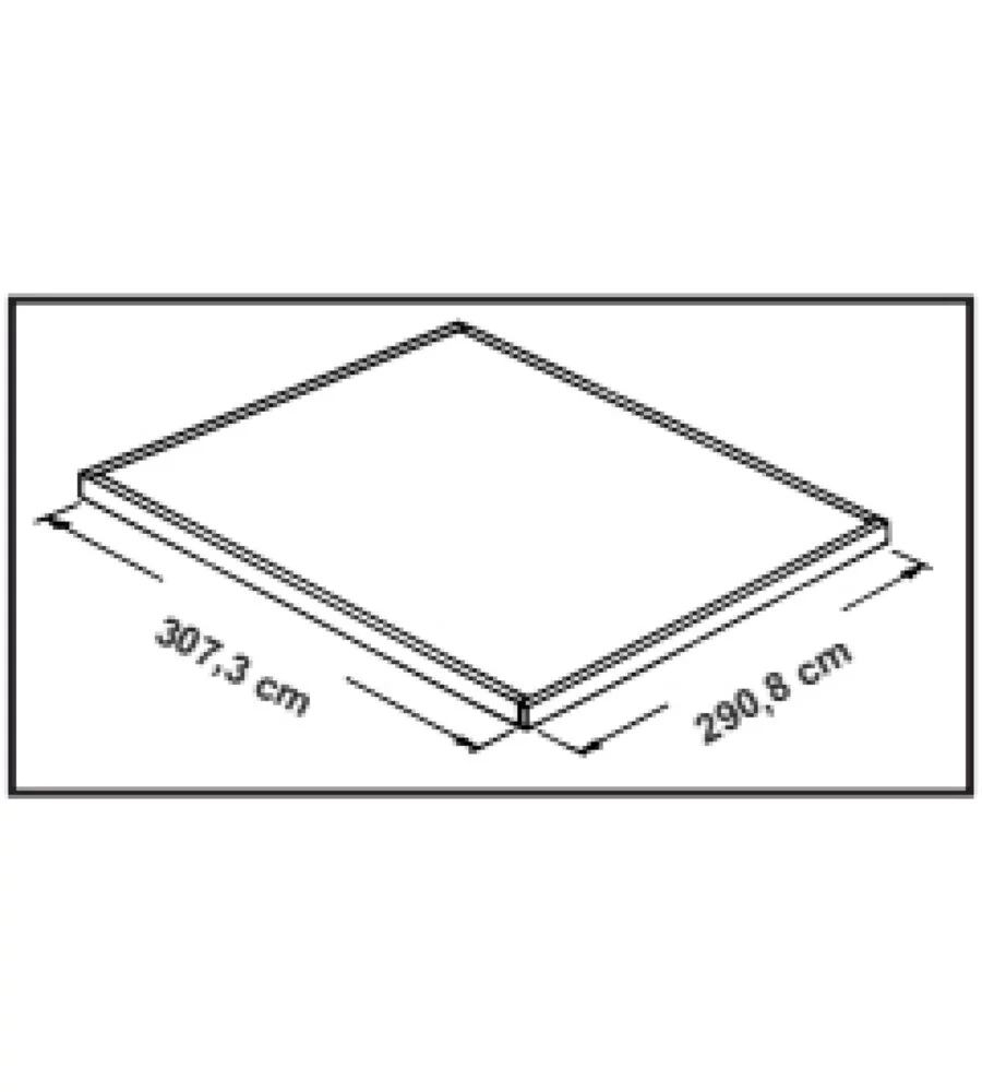 Casetta da giardino habrita 'spacemaker apex' in acciaio zincato antracite 313,1x297,2x197,8 cm