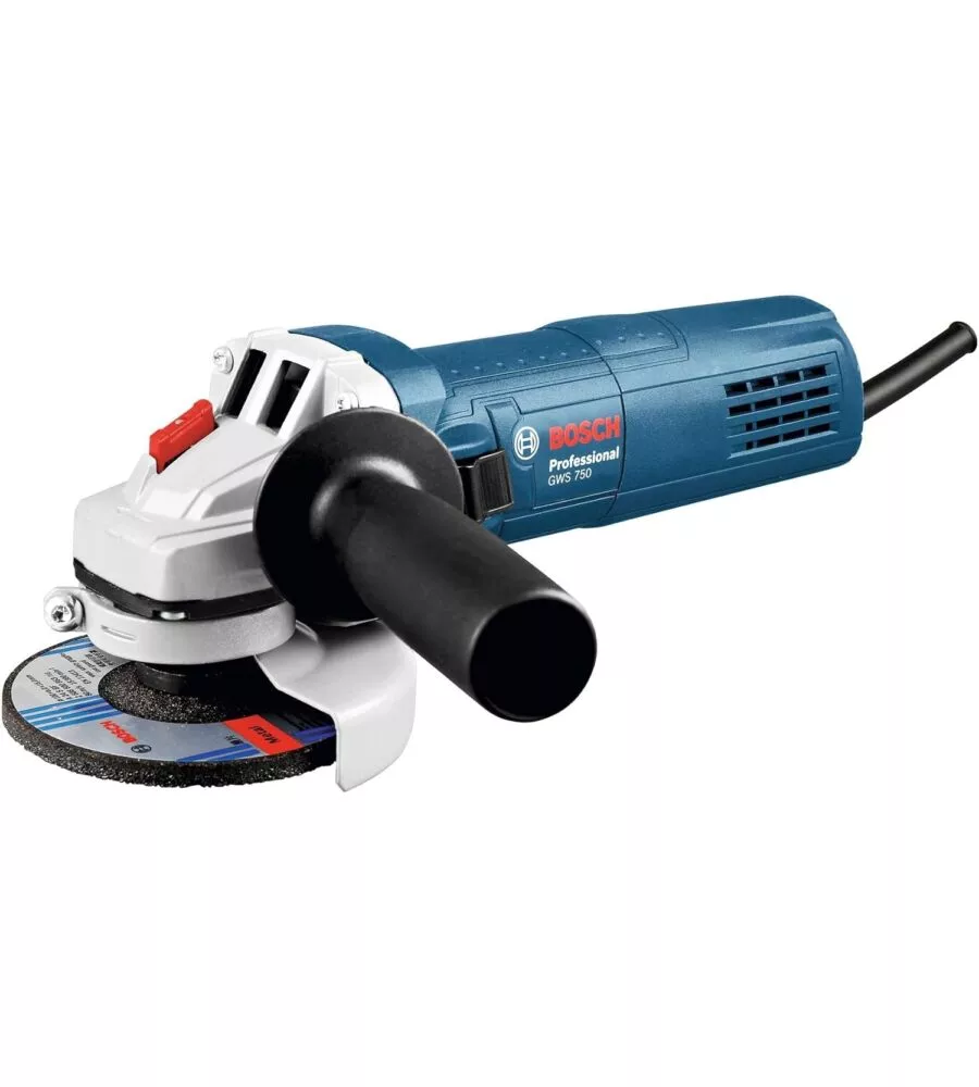 Smerigliatrice angolare elettrica bosch professionale "gws 750-125" 125 mm 750w