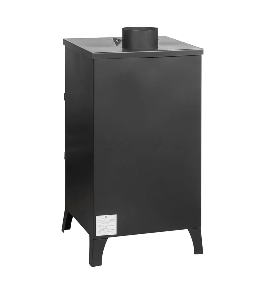 Stufa a legna divina fire "matilde" nero 7,7 kw