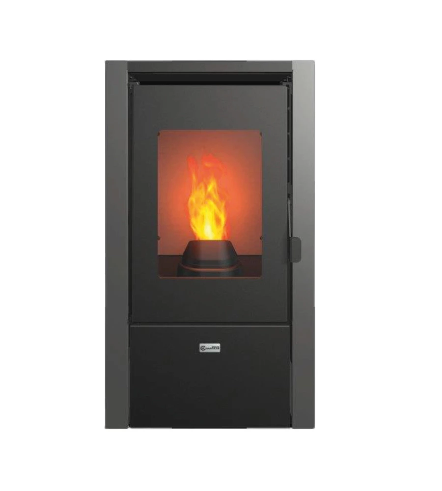 Stufa a pellet canadian stove "nevada 7" grigio 6,2 kw