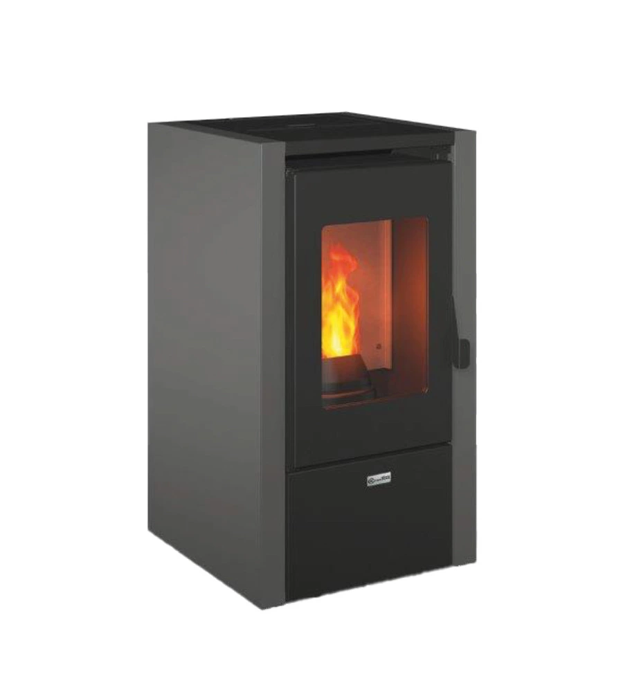 Stufa a pellet canadian stove "nevada 7" grigio 6,2 kw