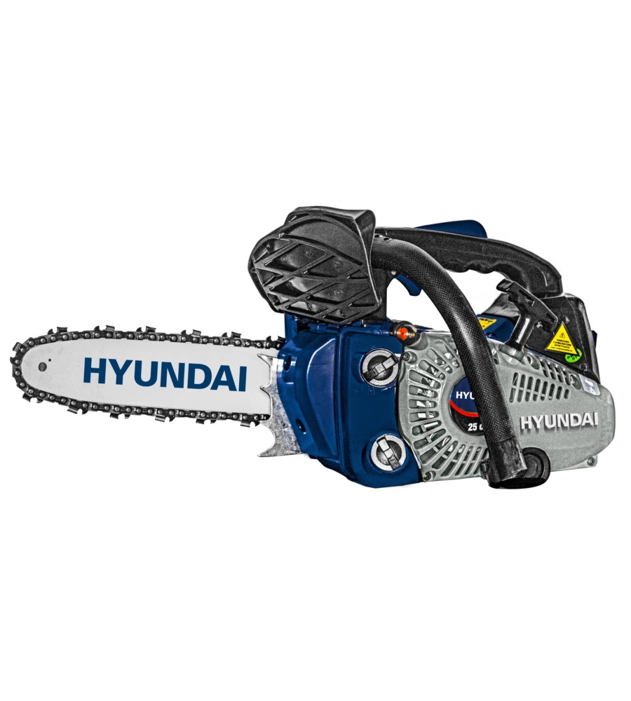 Motosega a batteria hyundai barra 25 cm con catena di ricambio e borsa per trasporto - 35421